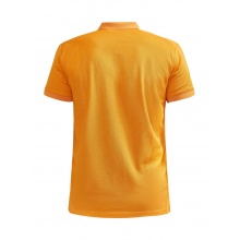 Craft Sport-Polo Core Unify (funktionelles Recyclingpolyester) orange Herren